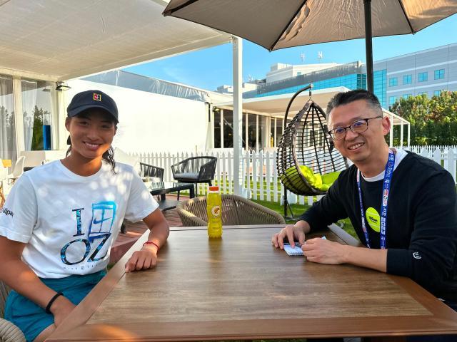 fb体育直播-专访郑钦文①：不害怕“说大话”，不在网球圈找朋友